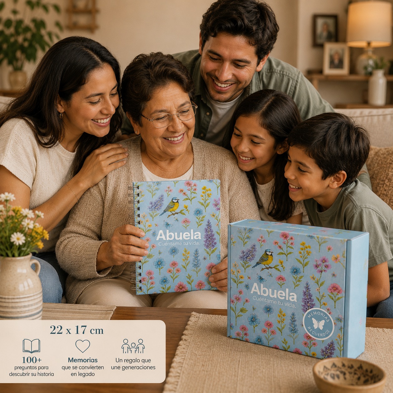 Abuela, cuéntame tu vida… antes de que sea tarde 💛🎁
