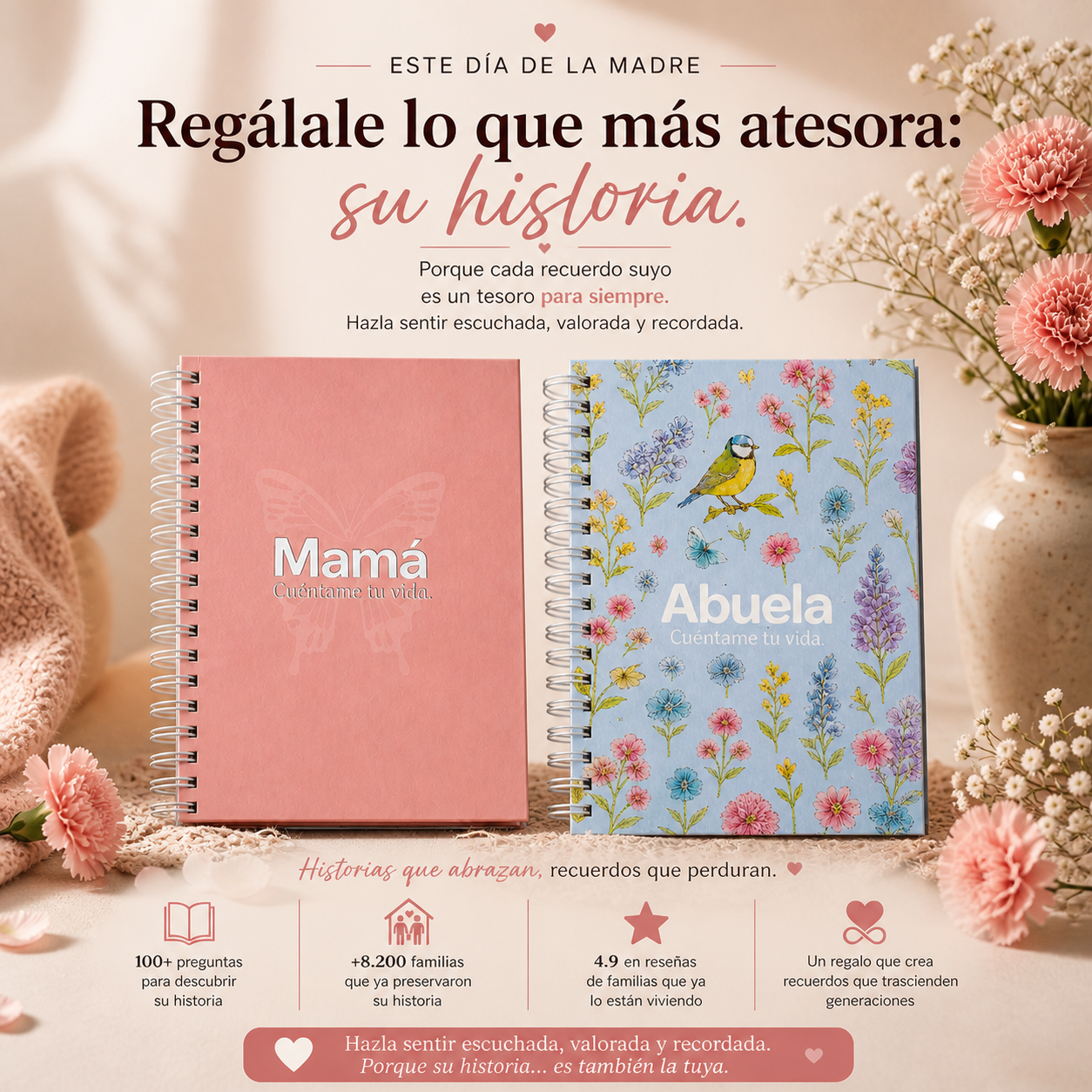 Mamá Cuéntame Tu Vida, antes de que sea tarde.