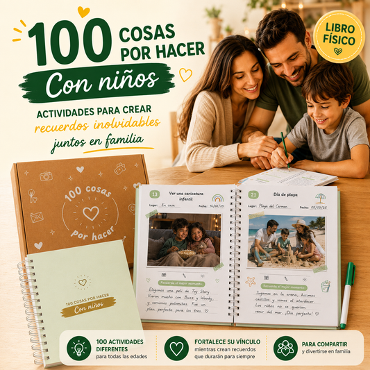 100 Cosas por Hacer con Niños 💛