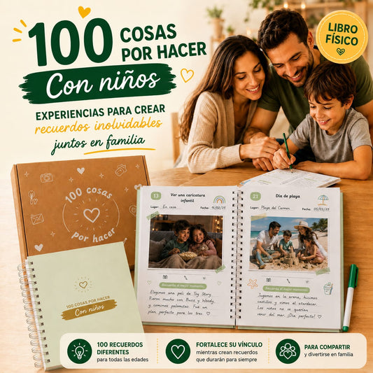 100 Cosas por Hacer con Niños 💛